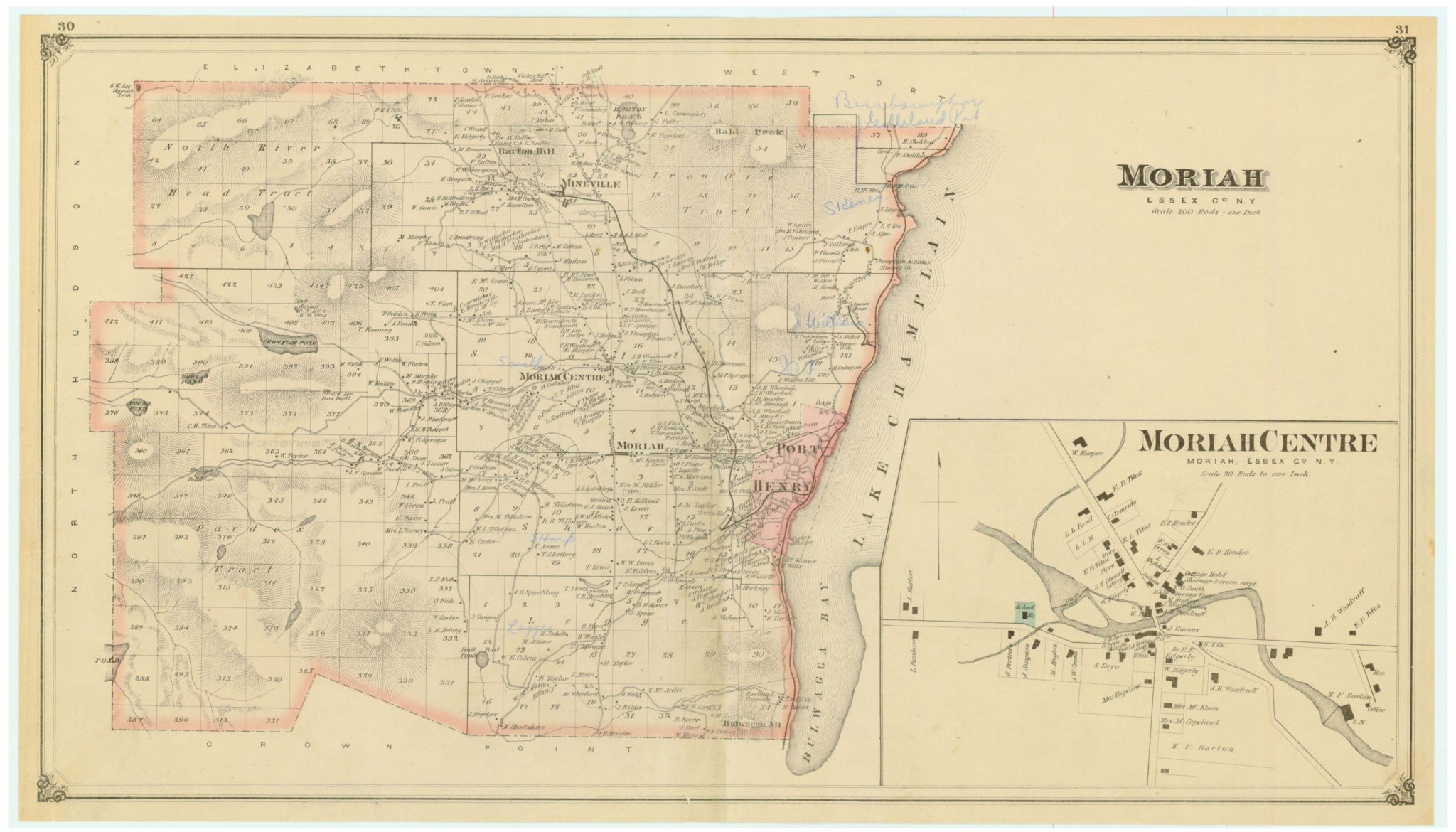 10. Driving through Moriah CenterMoriah Corners Lakes to Locks Passage